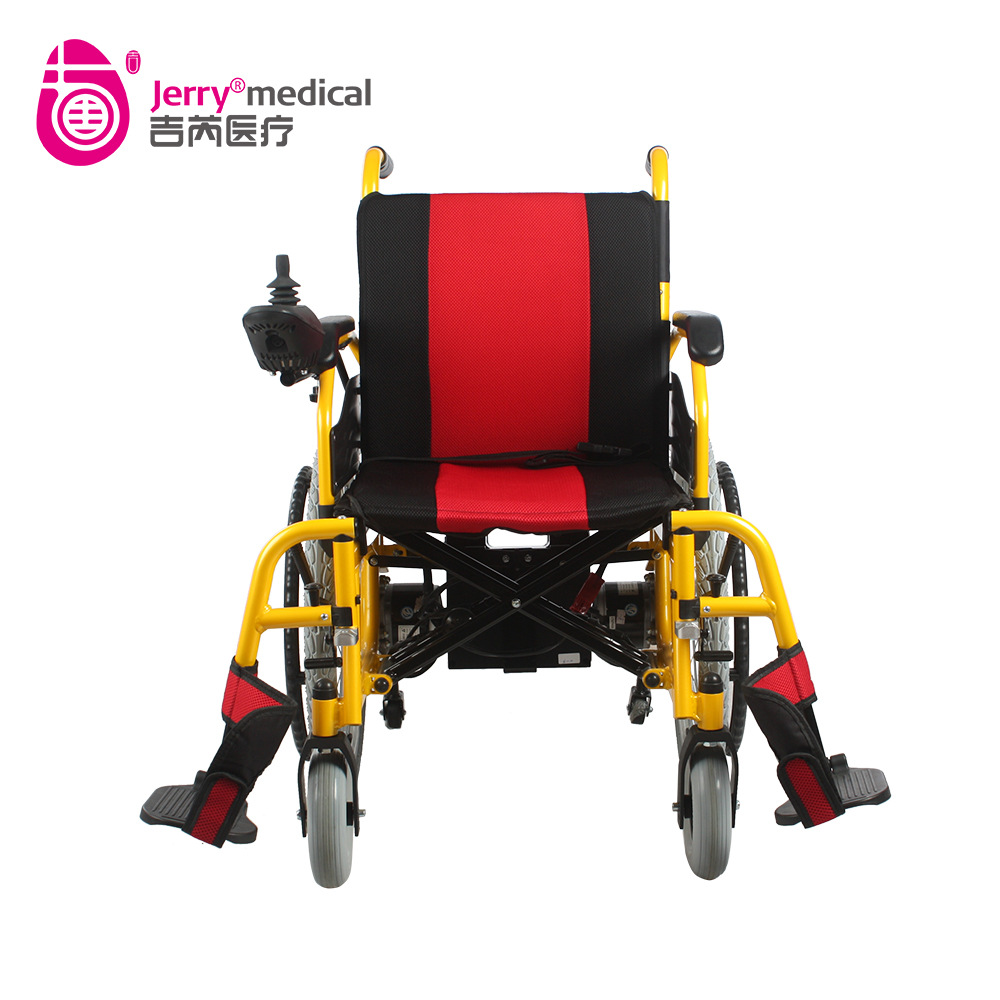 吉芮电动轮椅301l 可折叠轻便老年人残疾人四轮代步车 电动轮椅