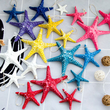 地中海装饰品 树脂海星海洋系列仿真海星六角海星装饰布景挂饰