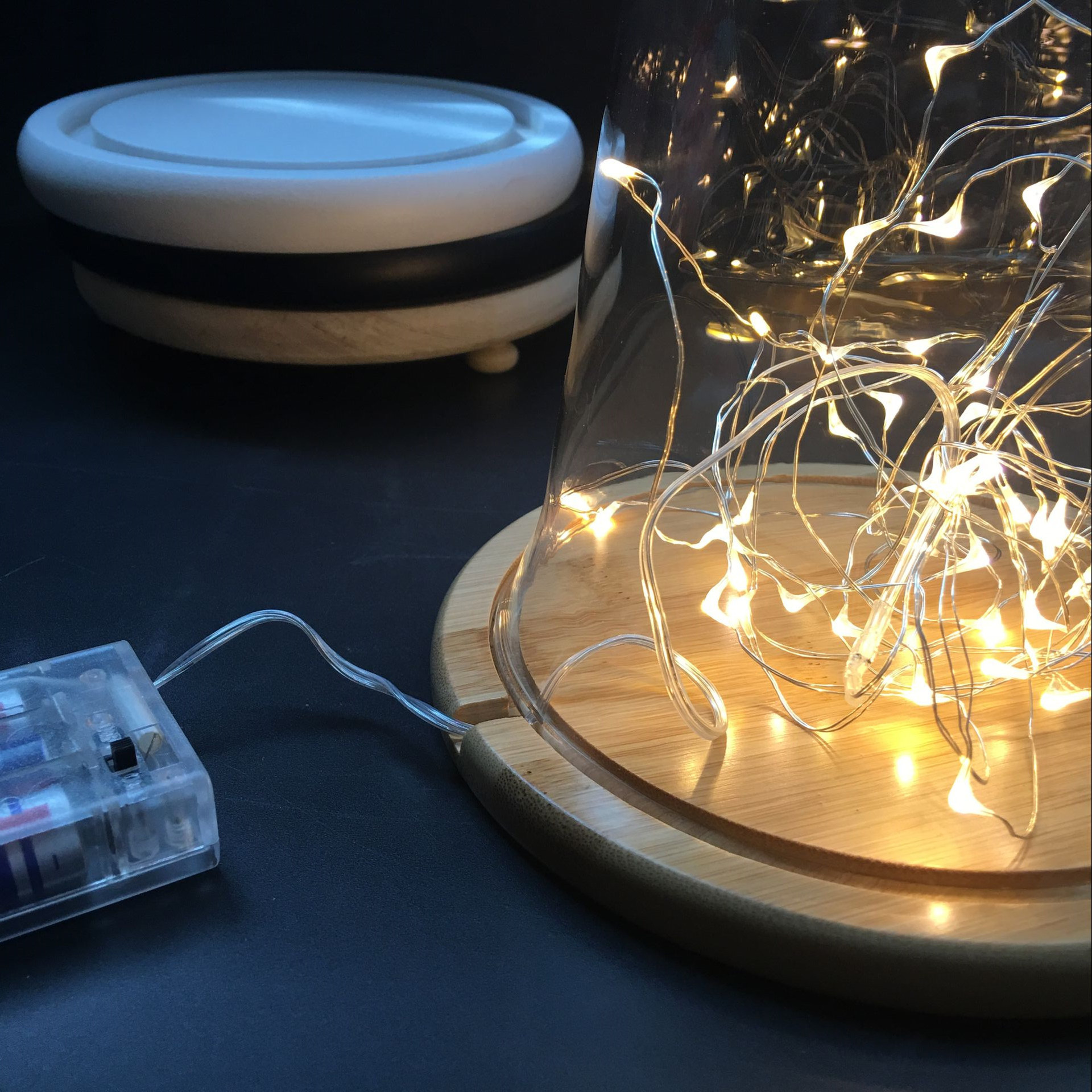 永生花玻璃罩 美女与野兽电影玻璃罩 微景观玻璃罩子