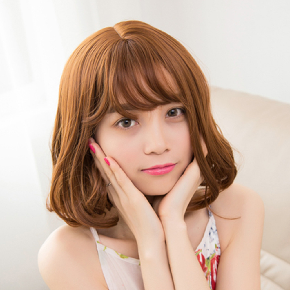 5成交2037个相似韩国假发女短发短卷发bobo头斜刘海蓬松修脸梨花头