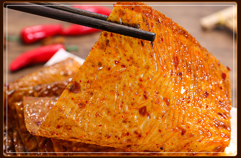 8090童年怀旧老式大辣片火鸡辣味辣条辣豆皮零食200g