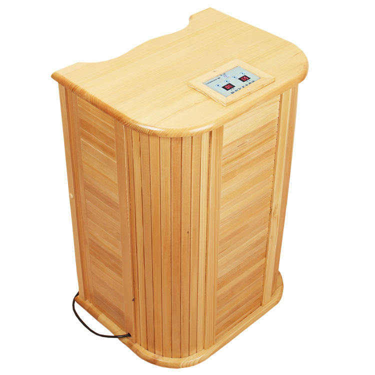 厂家供应 频谱足浴桶全息竹帘汗蒸桶 铁杉木远红外足浴保健桶