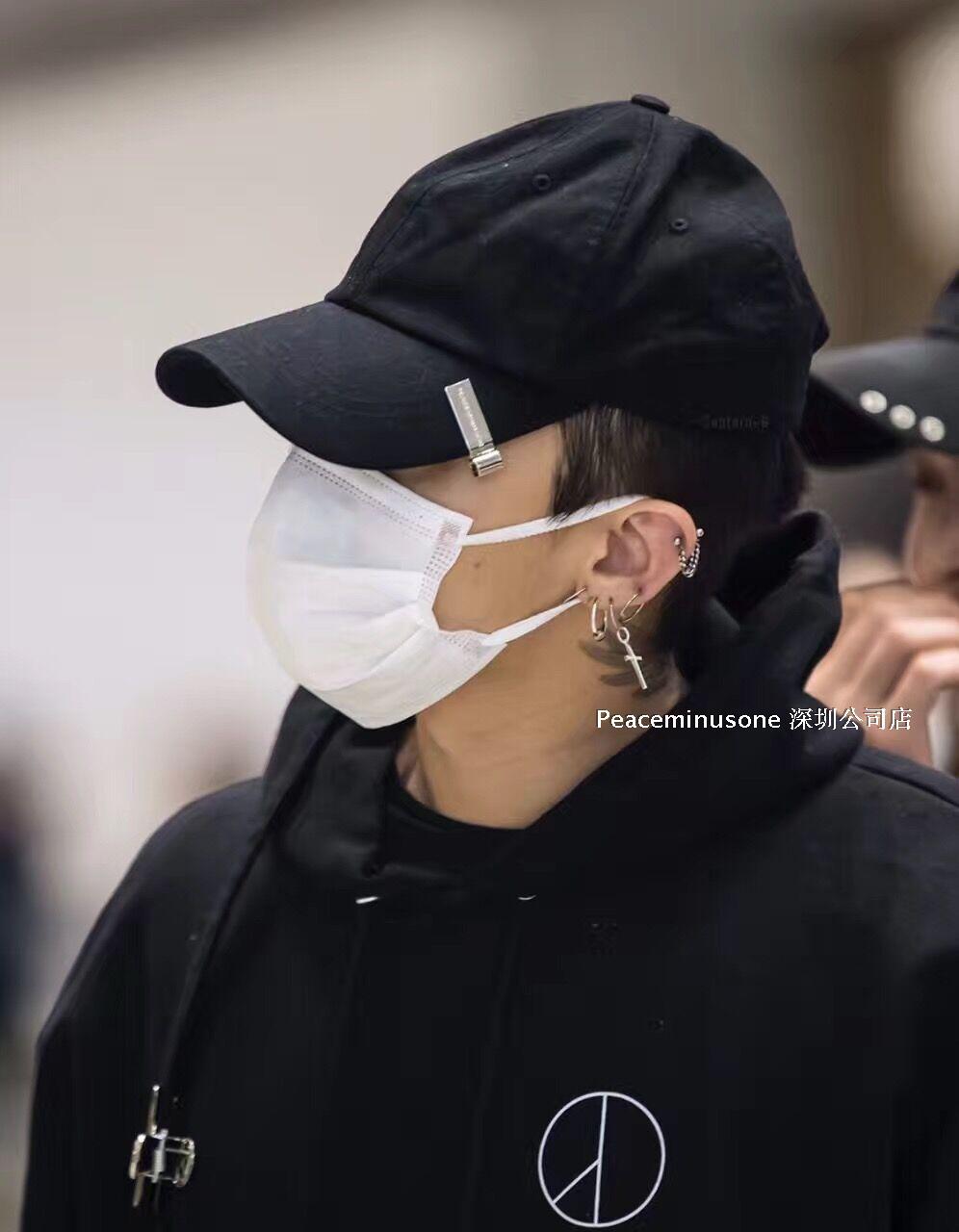 权志龙gd随身用的小夹子peaceminusone刻字烟夹子mini clip