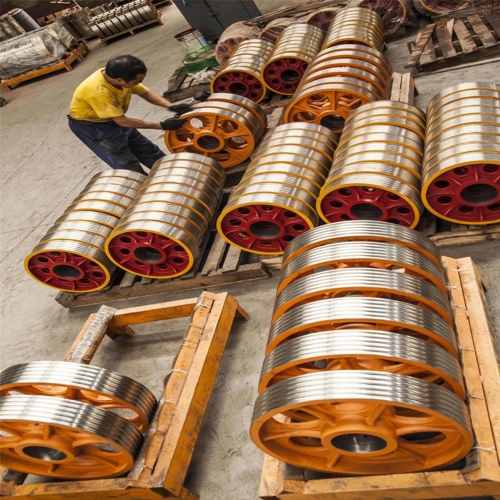 电梯配件之导向轮/绳轮销售热线18256357090