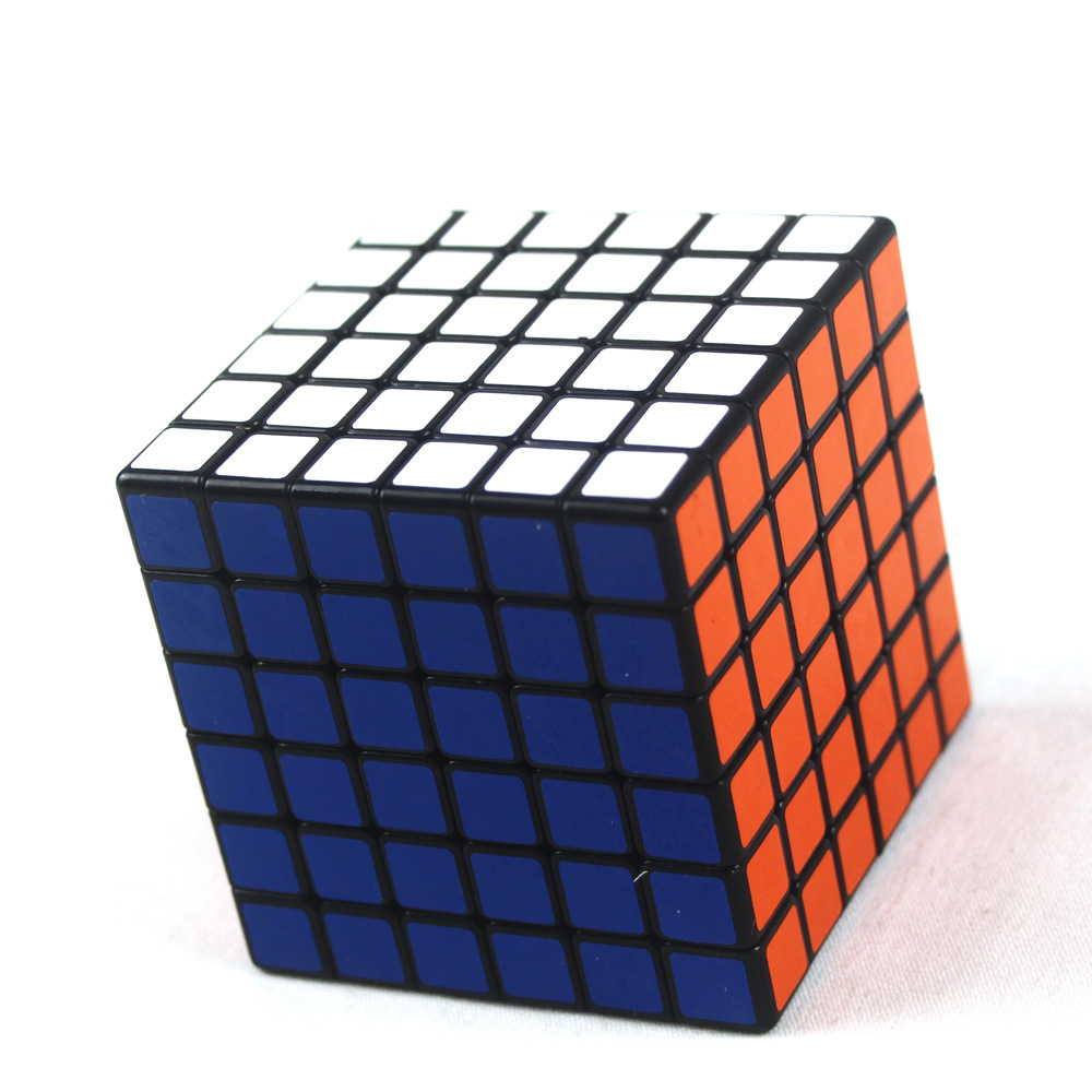 繁趣 圣手 六阶黑磨砂 超强性能比赛专用版 益智魔方玩具7090a-3