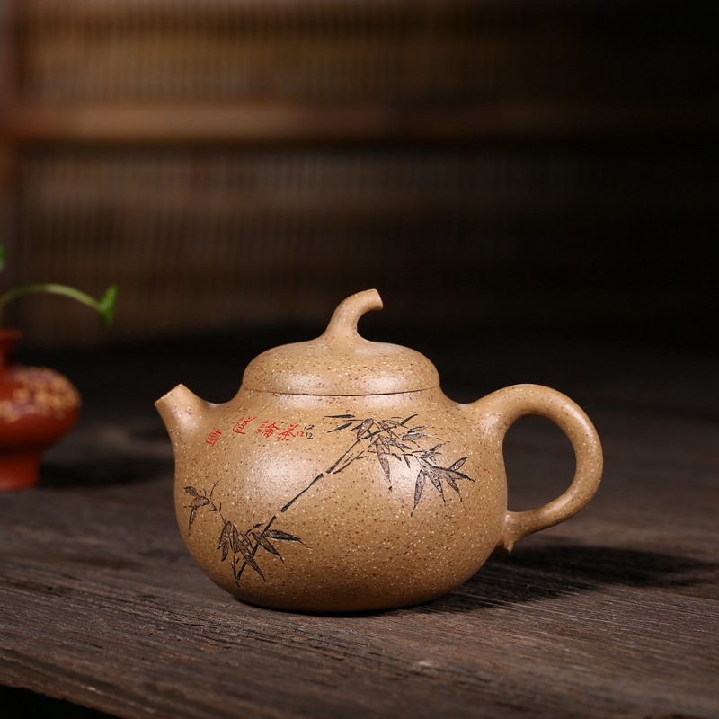 清砂壶_向建(实力派陶艺家) 【编号】h3t10x 【品名】 微商