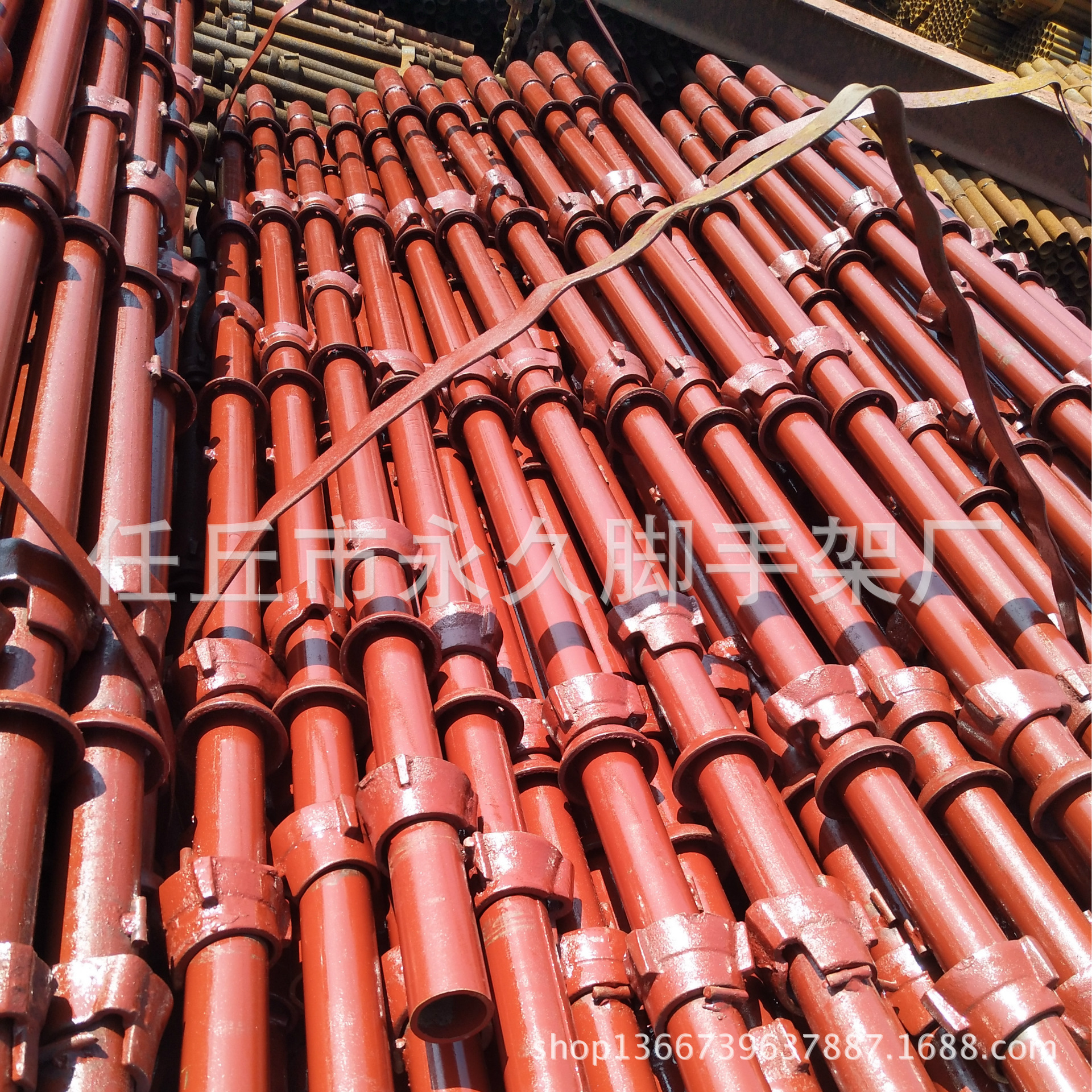 可出口轮扣式碗扣式脚手架搭建规范租赁费用计算河北永久