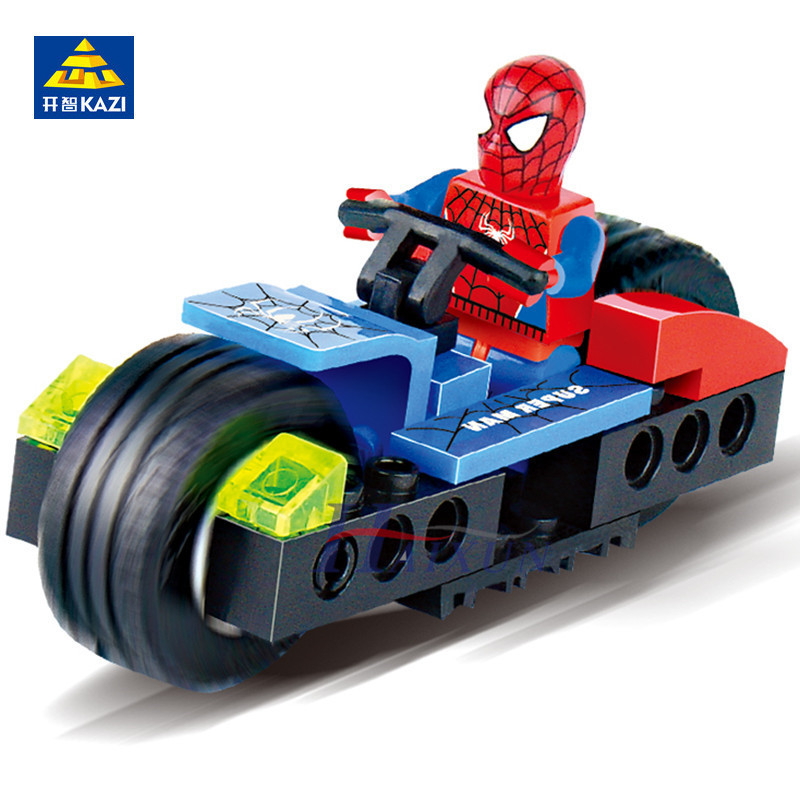 开智积木6006蜘蛛系列 男孩组装拼装小颗粒玩具蜘蛛人厂家