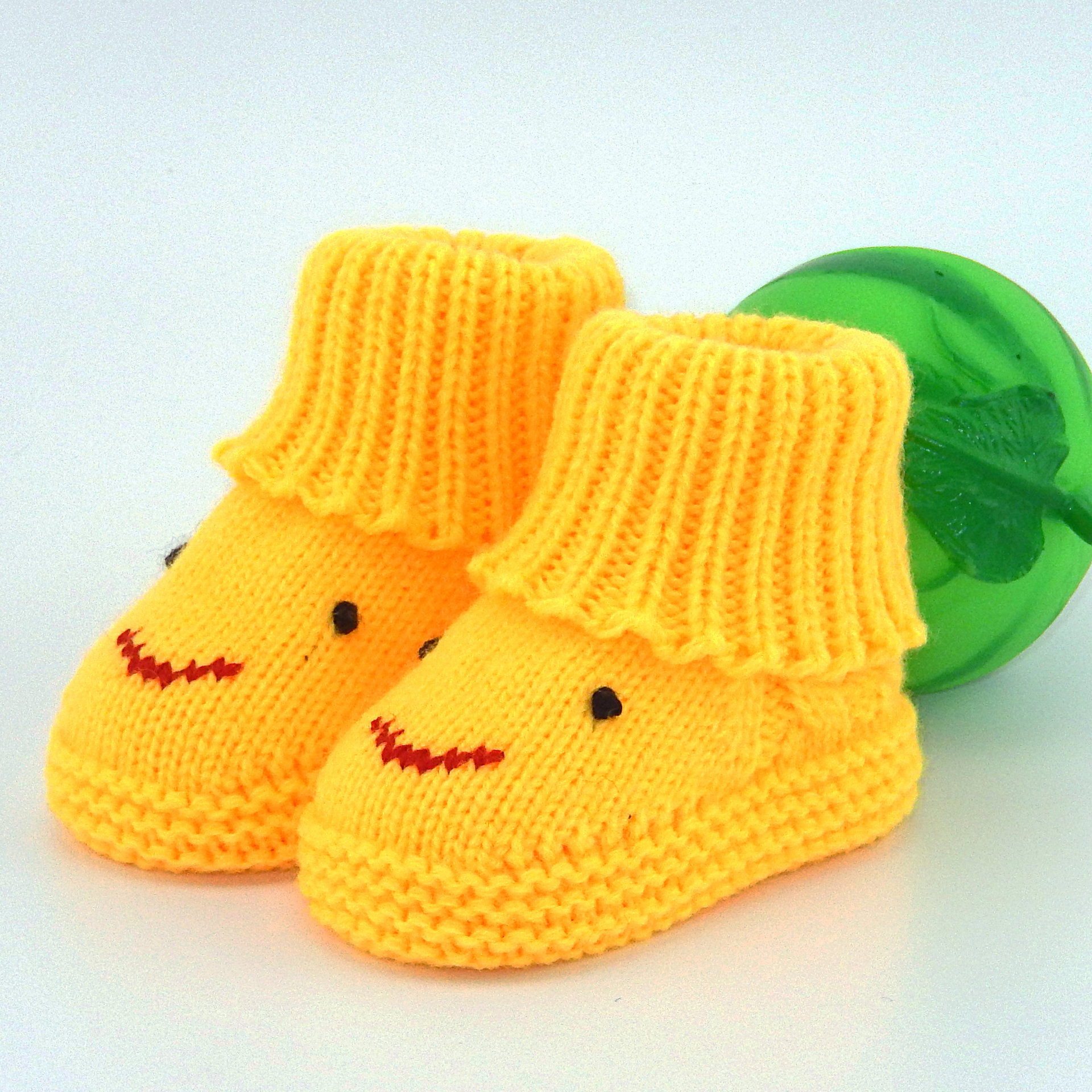 手工编织婴儿毛线鞋 0-6月新生儿鞋子宝宝针织鞋袜 鞋子批发