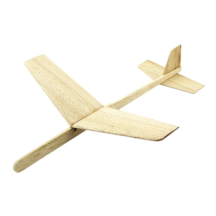 天翔木质航模飞机 中小学益智玩具滑翔机 比赛飞机模型 手抛