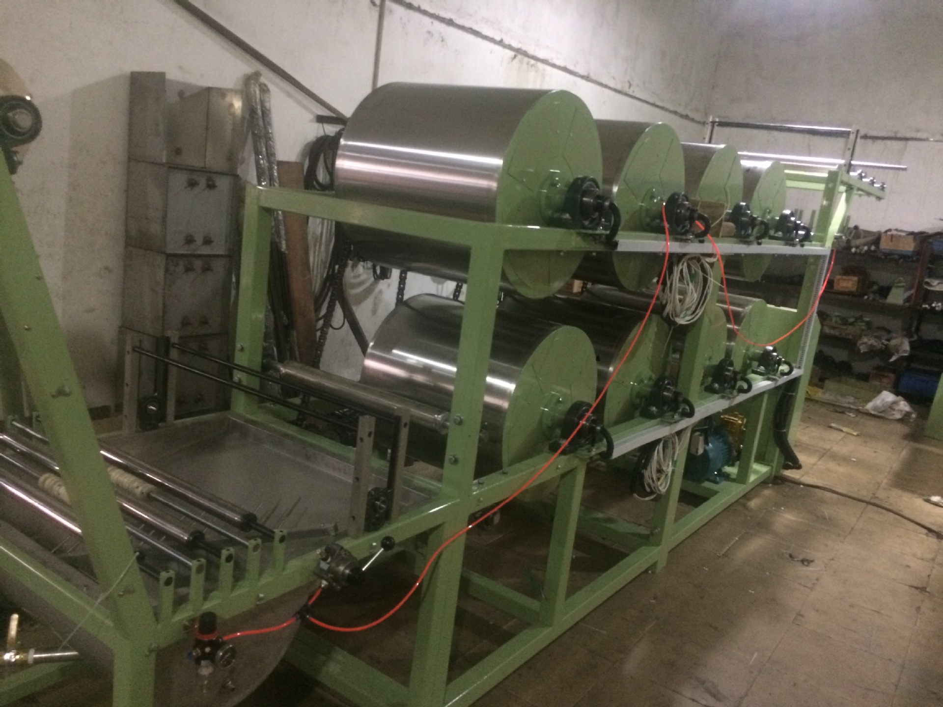 织带烫带机 织带 整烫机 过浆 加硬 增白 增亮