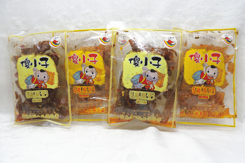 傻小子香干麻辣豆皮5斤 休闲散称豆腐干精品香干五香卤汁豆干零食