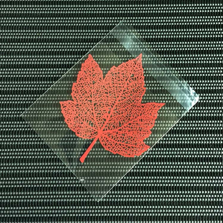 创意枫叶镂空纸书签精纹叶脉精美剪纸清新定制 【精雕细致】