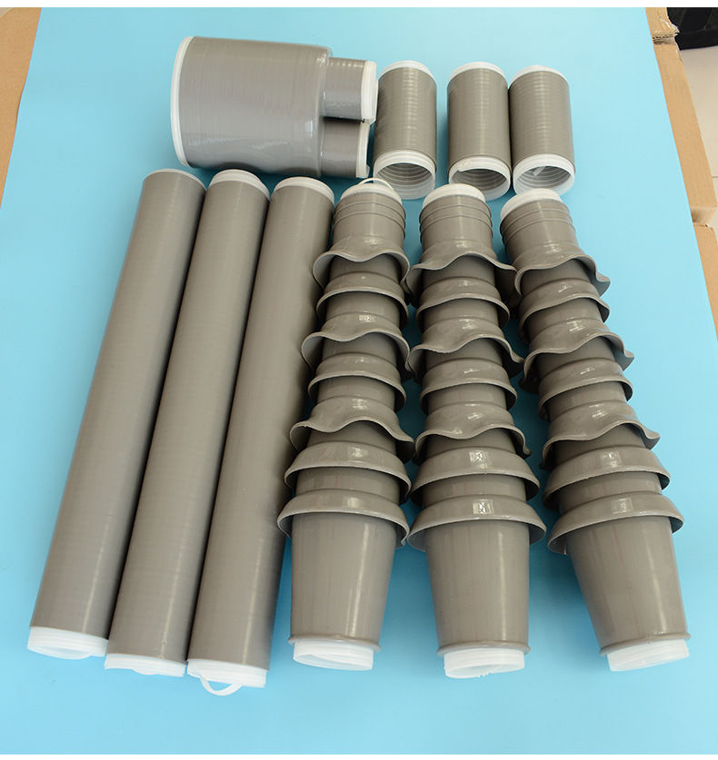 直销批发三芯冷缩高压电力电缆终端头 冷缩电缆附件 电力电缆头