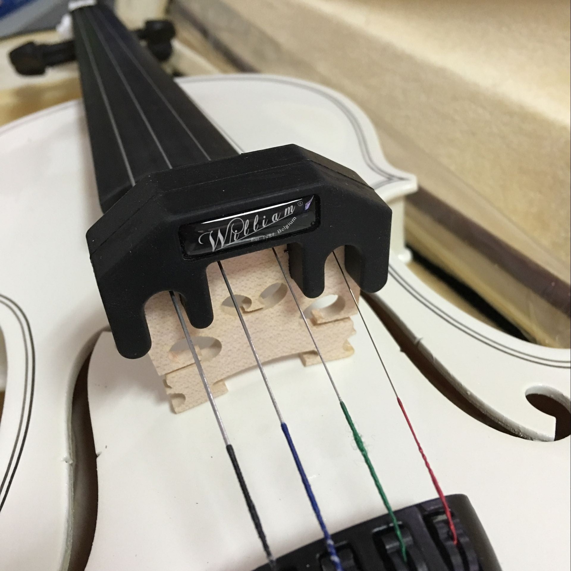 小提琴爪式弱音器 橡胶材质 小提琴弱音器 消音器