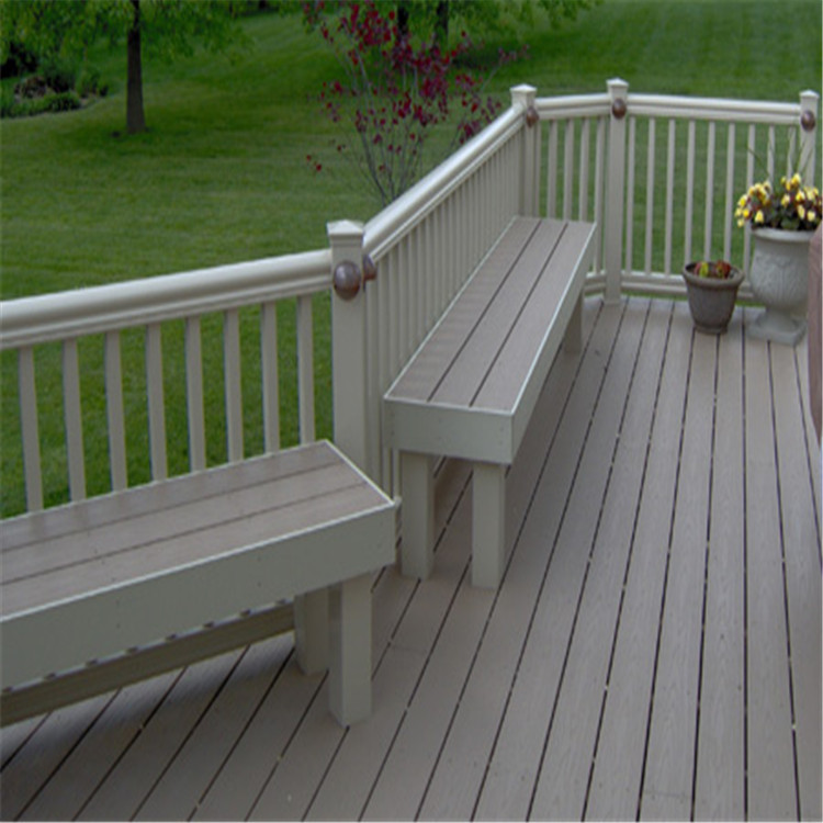 合肥户外塑木地板防腐木地板室外庭院露台围栏木塑地板阳台菠萝格地板