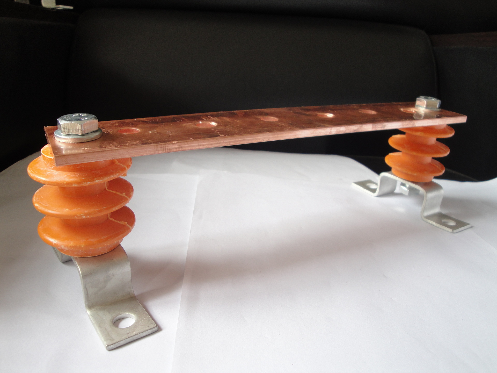 佰利嘉等电位接地汇流排防雷接地汇流铜排 避雷配电箱汇流排规格