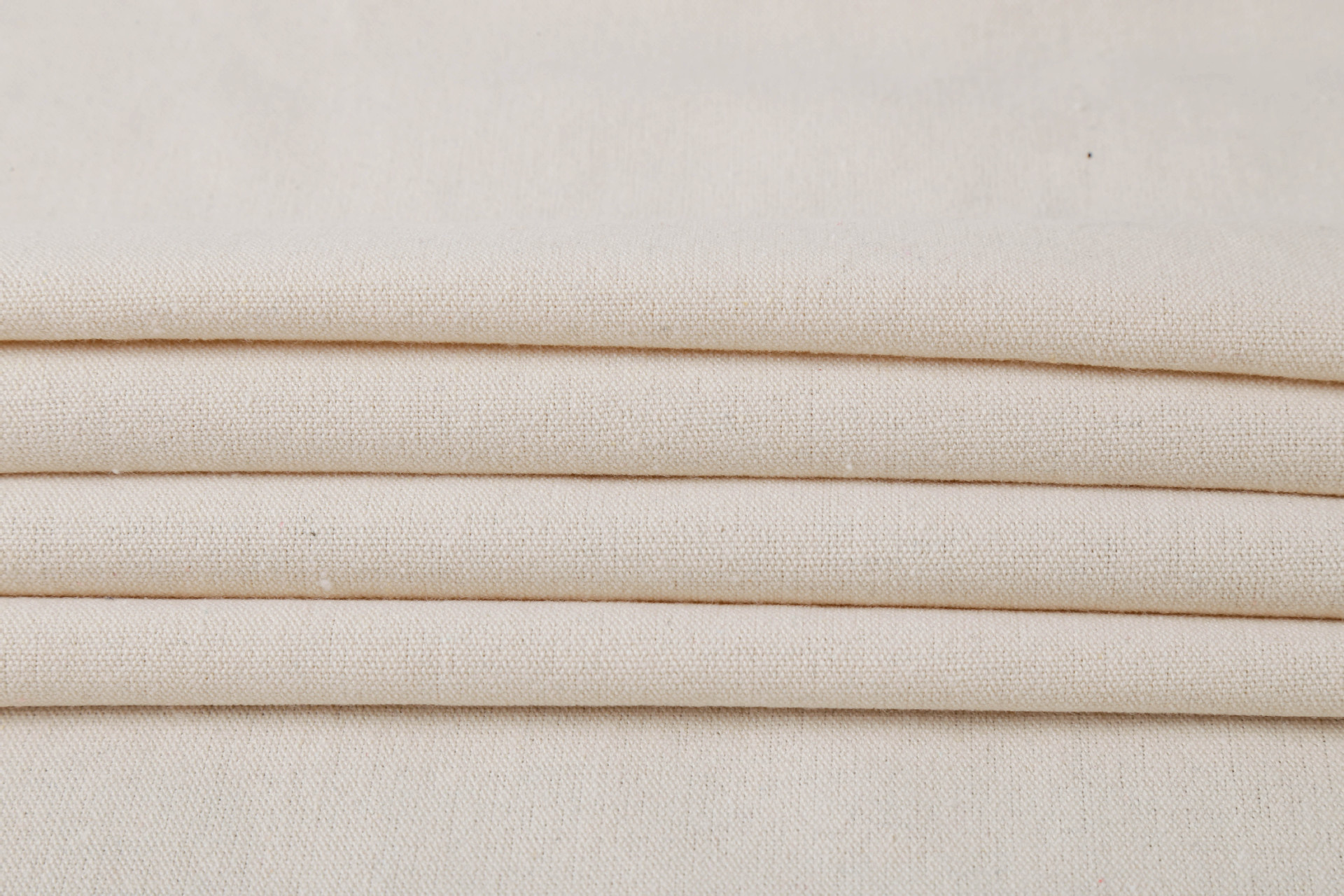 现货供应坯布双股本白8安涤棉帆布 适用里布面料 箱包手袋制作