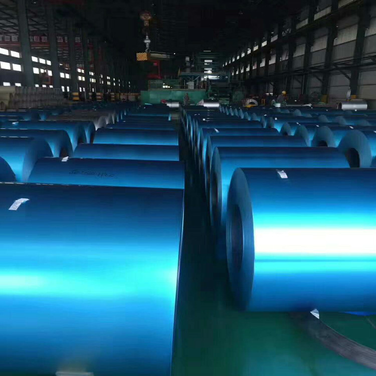 宝钢彩钢卷镀铝锌彩涂板热镀锌板卷彩钢瓦房