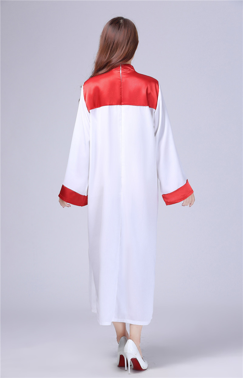 万圣节服装教会基督教服装耶稣教堂唱诗服班服圣衣圣诗服受洗服