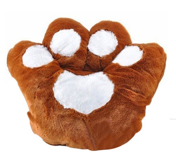 厂家直销 熊掌 抱枕 卡通 动漫 毛绒抱枕 可爱创意礼物