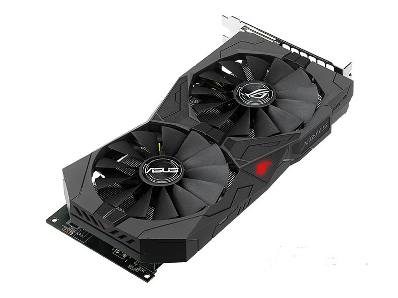 华硕(asus)rog-strix-rx570-o4g-gaming 4g/7000mhz 256bit显卡
