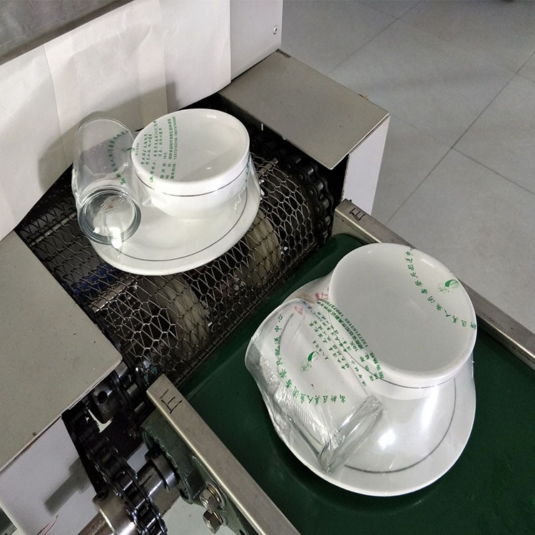 福建全自动餐具包装机枕式包装机