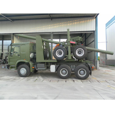 厂家直销 新款6x6全轮驱动高性能原木运输车 森林木头运输车定制