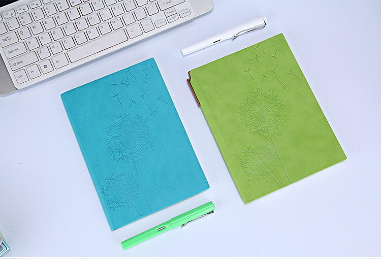 高档商务pu a5笔记本贴心 仿皮记事本 活页夹子定制本册