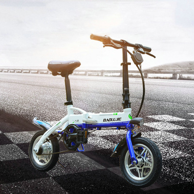 外贸专供 源头厂家全铝12寸儿童折叠36v锂电代步助力车代理批发