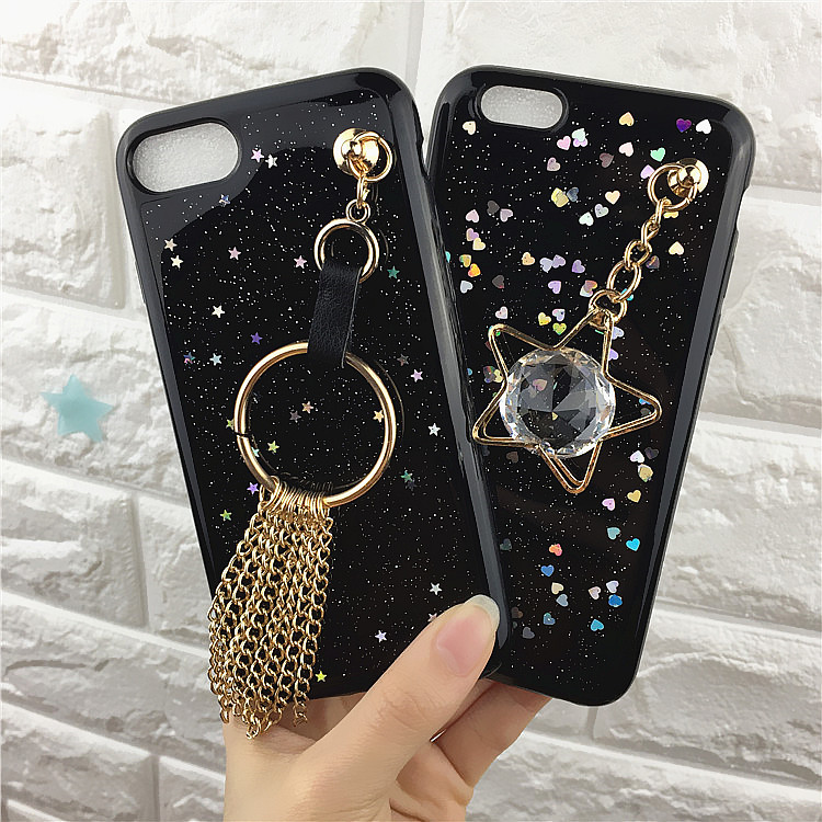 【星语心愿水晶挂坠OPPO R9 R9PLUS手机壳