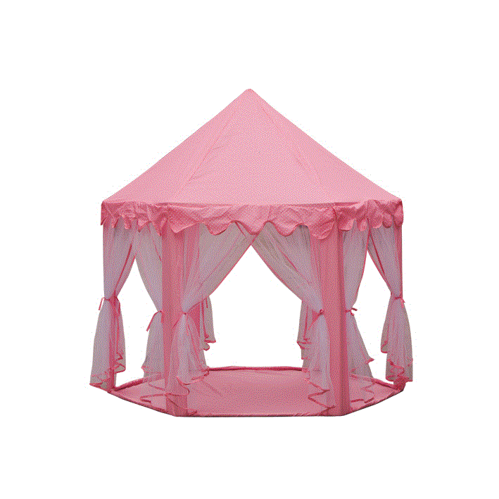 Children's Indoor Game Tent Hexagonal Princess Toy Tent Baby Gauze Anti-Mosquito Game House Factory Spot