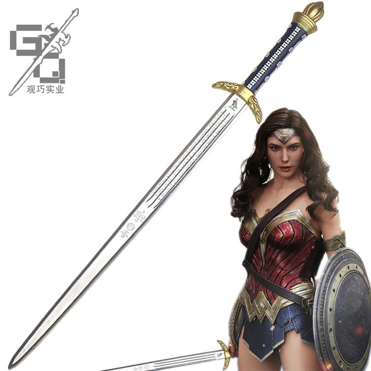 神奇女侠cos道具剑 dc 电影1比1模型兵器 角色扮演盾牌玩具
