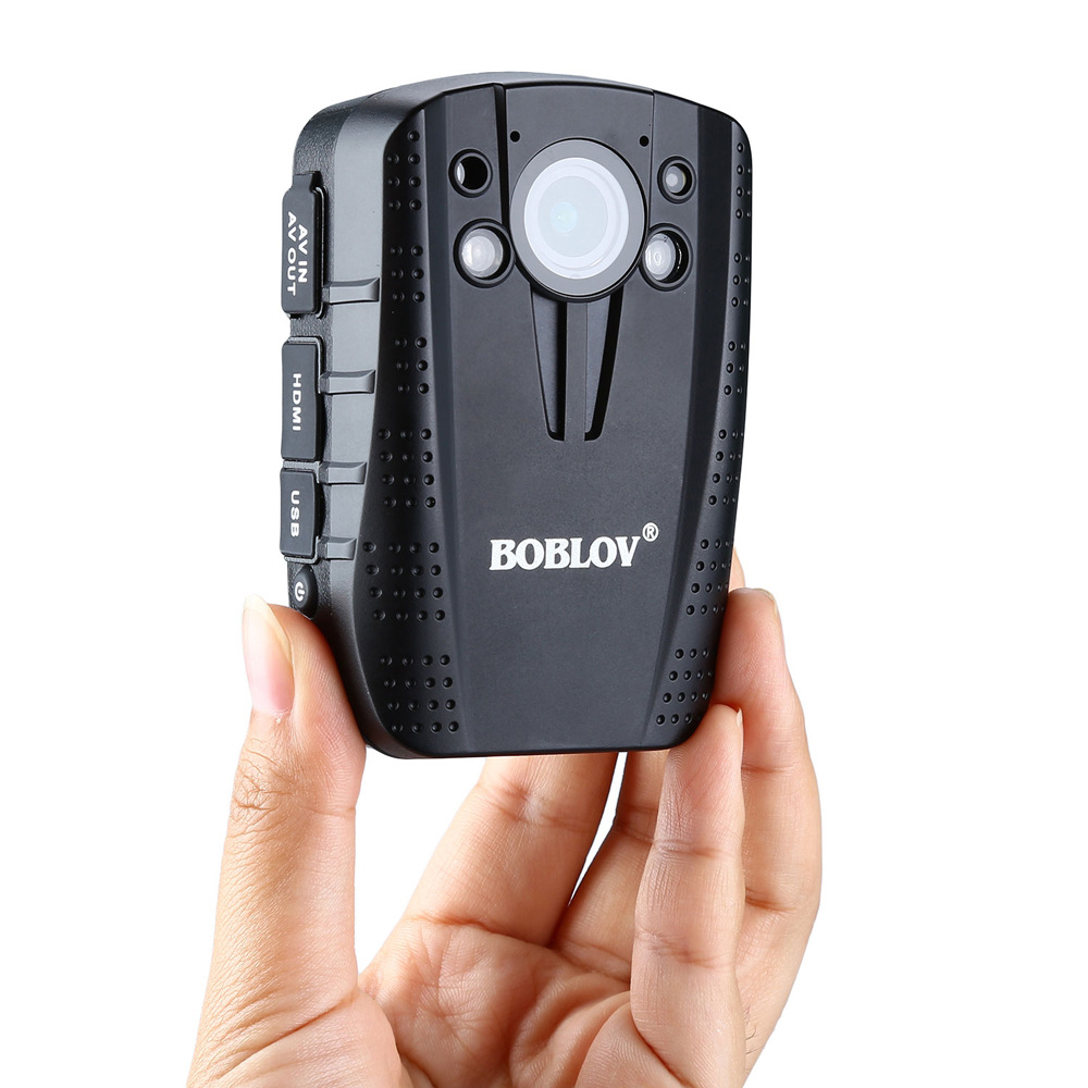 boblov hd31-g 128g高清12996p红外夜视便携随身工作记录仪带gps