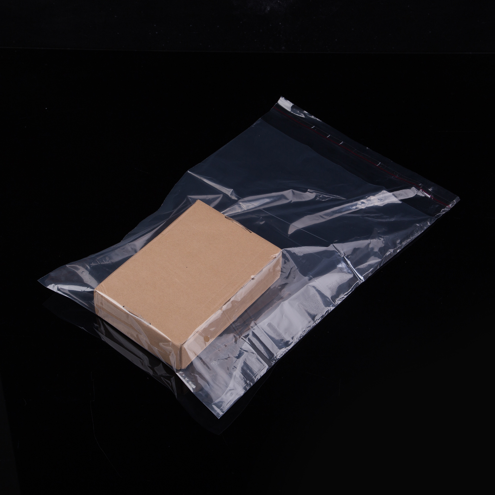 7丝70cm长高压pe服装透明现货自封不干胶包装软袋定制自粘