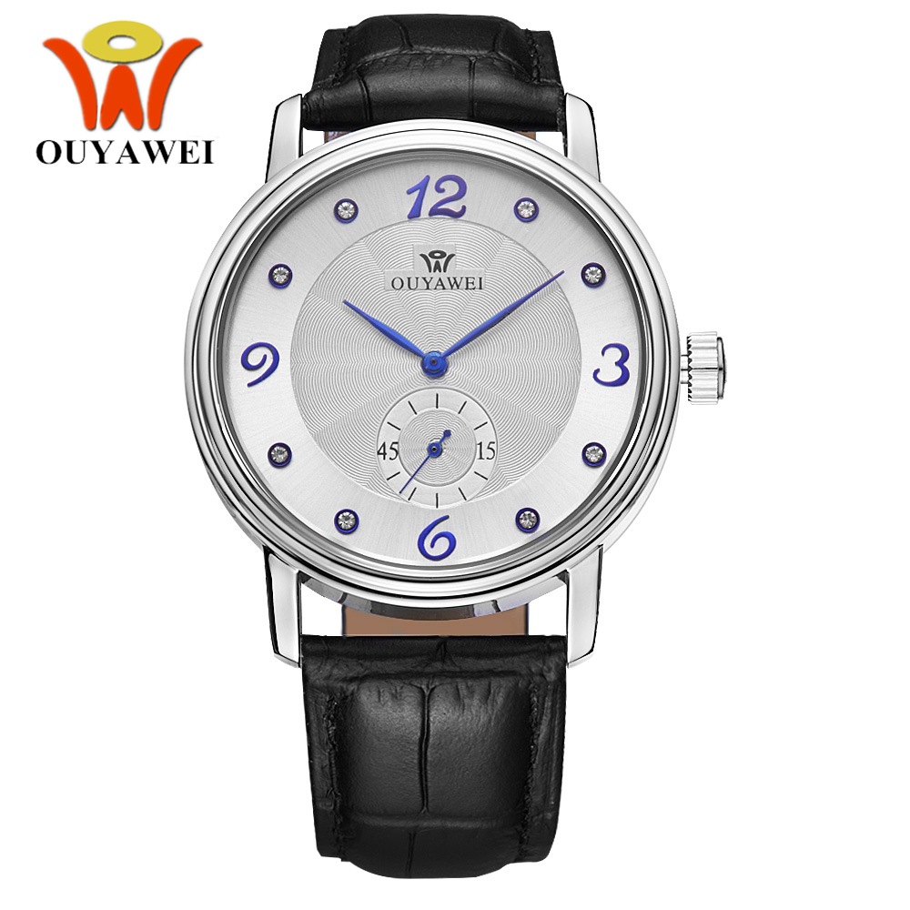 欧亚威 ouyawei 男士 皮带 高档品牌 休闲 商务 机械手表 批发