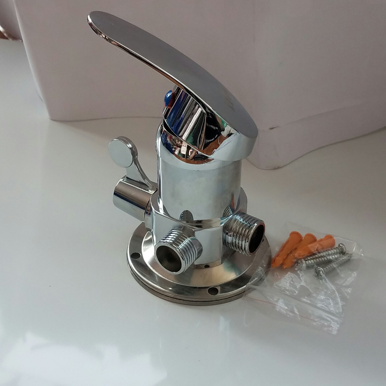 太阳能配件 太阳能混水阀 三外丝一侧上水混水阀 厂家直销批发