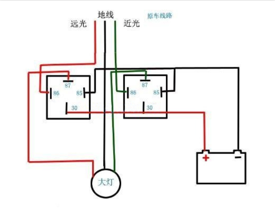 空调继电器怎样测量_汽车继电器怎么查找_汽车继电器测量