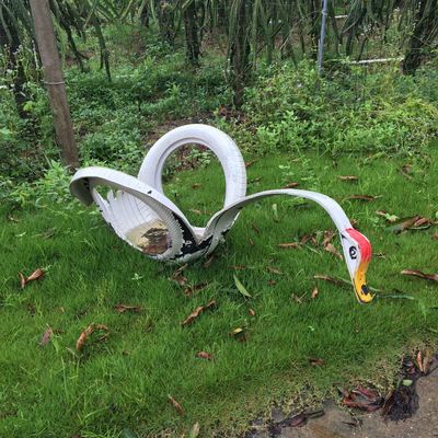 定制轮胎工艺品雕塑 户外园林废旧汽车轮胎造型 公园摆件厂家批发