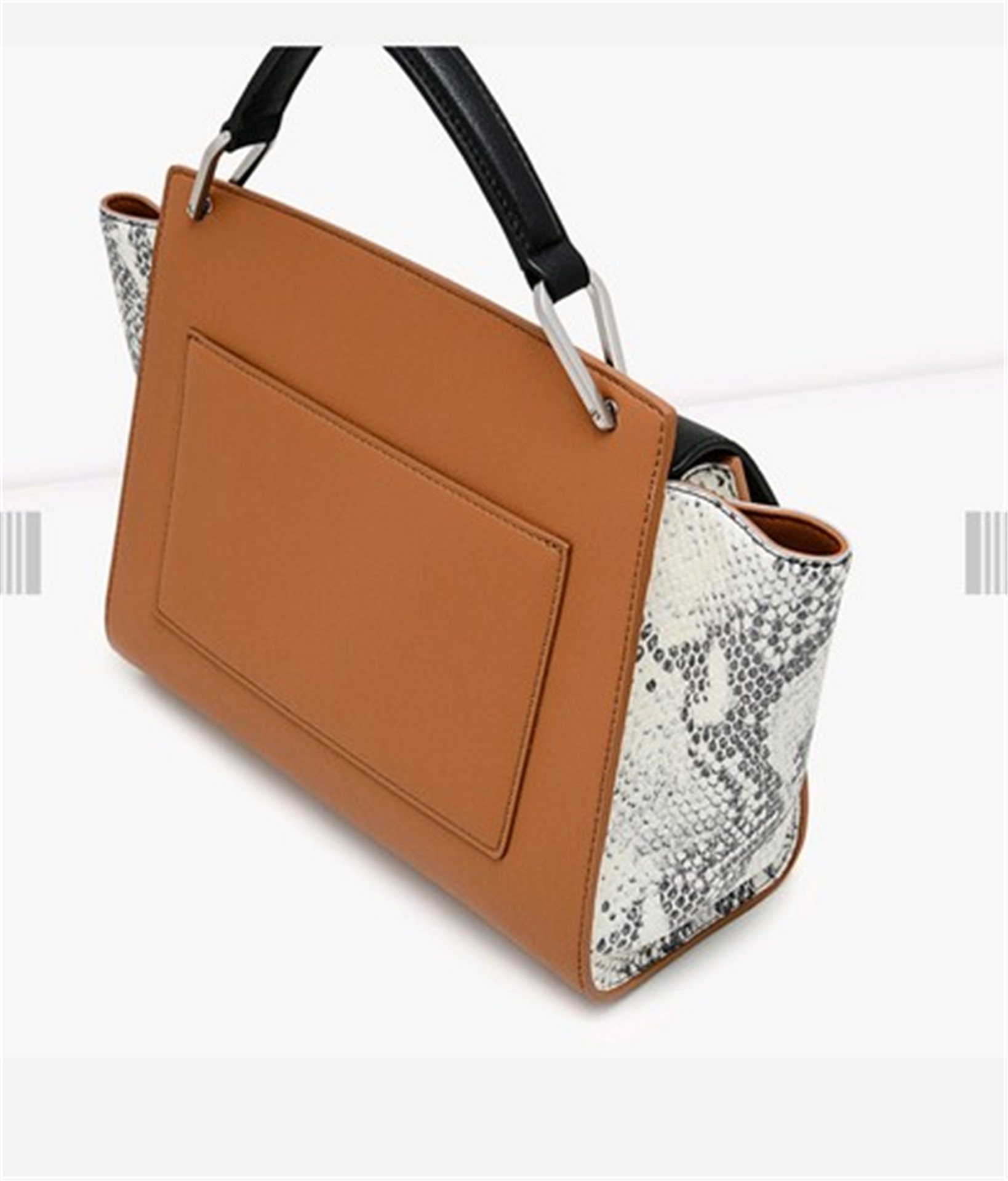 pedro女士拼色翻盖手提包56080008