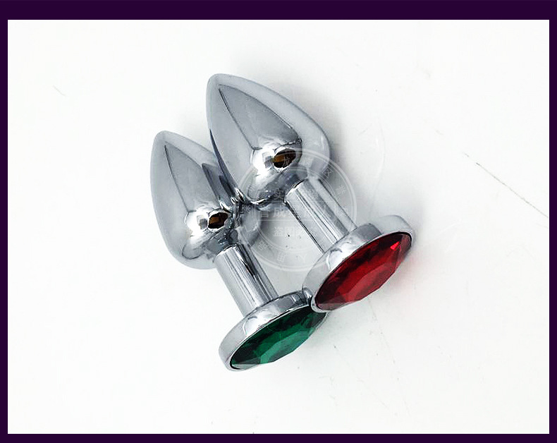 厂家批发金属 不锈铁大号常规肛塞栓成人情趣性保健用品420g