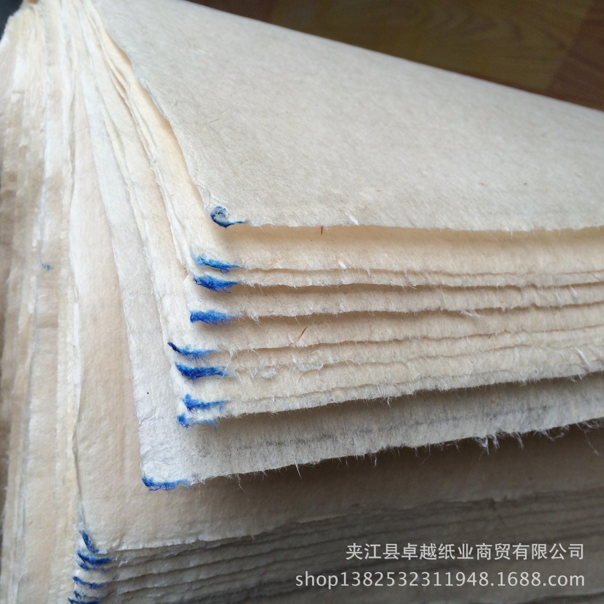 蝉翼毛边纸纯手工上墙刷壁型蝉翼毛边纸a级