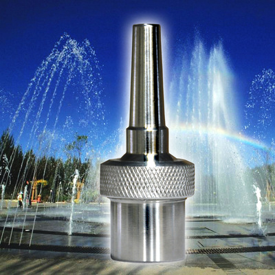 喷泉喷头 直流可调万向直流直射喷头喷泉不锈钢万向直射喷头
