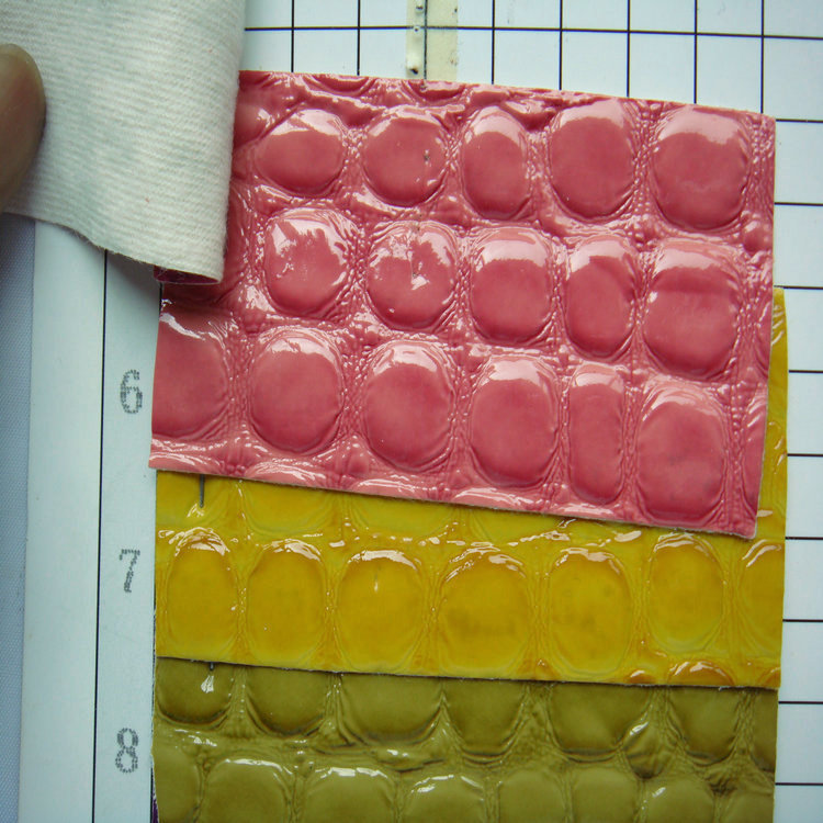 09276新2018水晶双色凸点石头纹鞋箱包袋家具帽家居工艺装饰面料