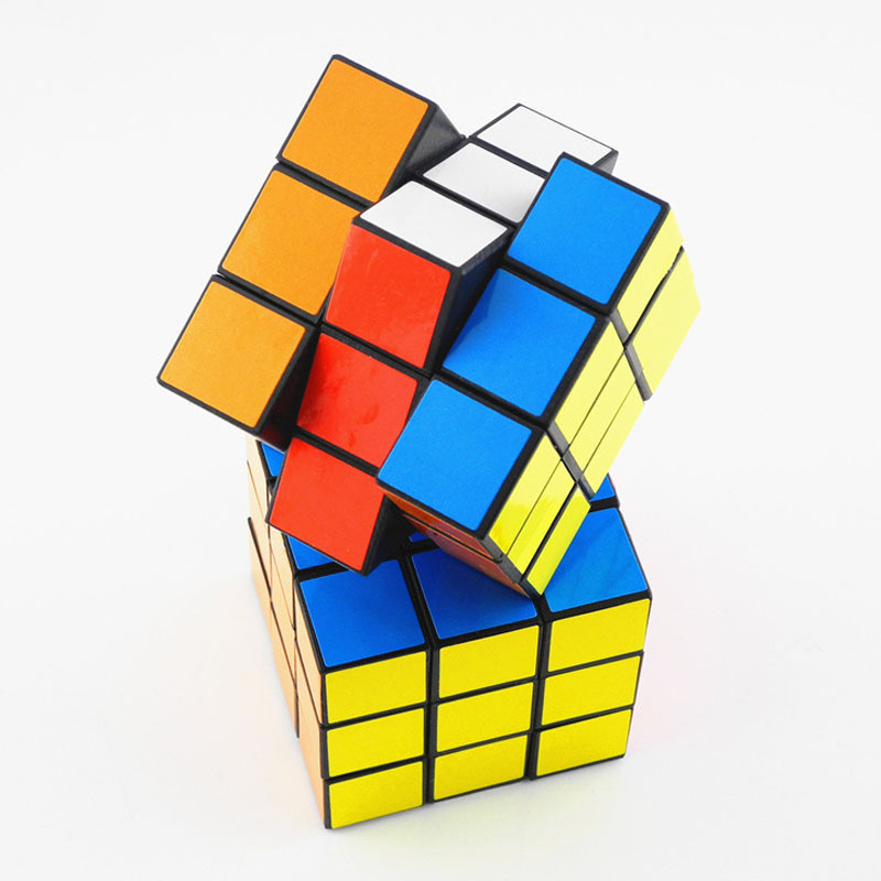 2元店热卖幼儿园小礼品三阶数字魔方多图案智力纸儿童智力魔方