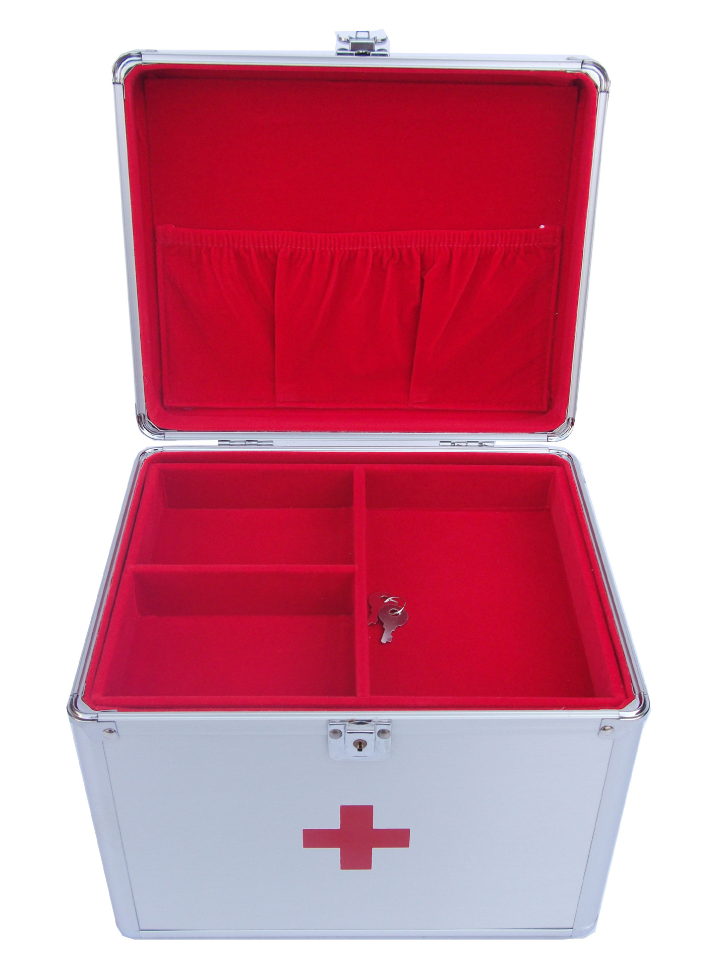 定制 医用铝合金出诊箱医疗箱收纳保健箱验厂急救箱车用药箱