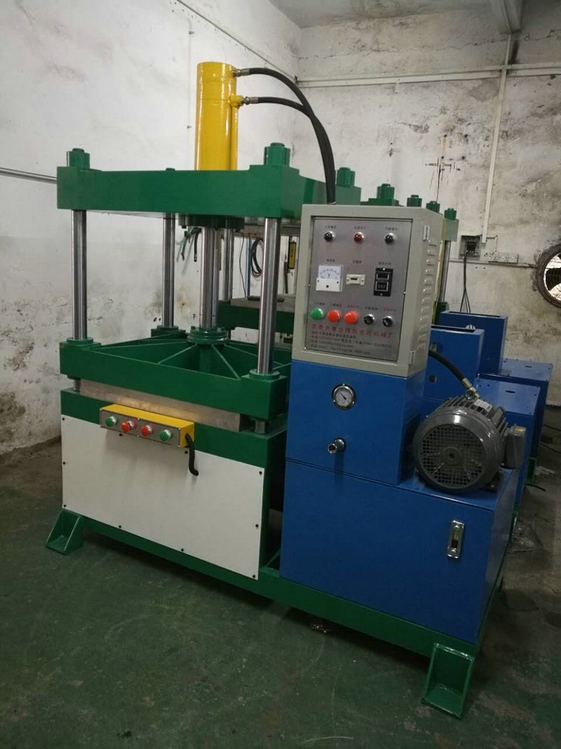 深圳液压机械厂加工定制eva四柱液压机 压模机上置缸冷压成型机