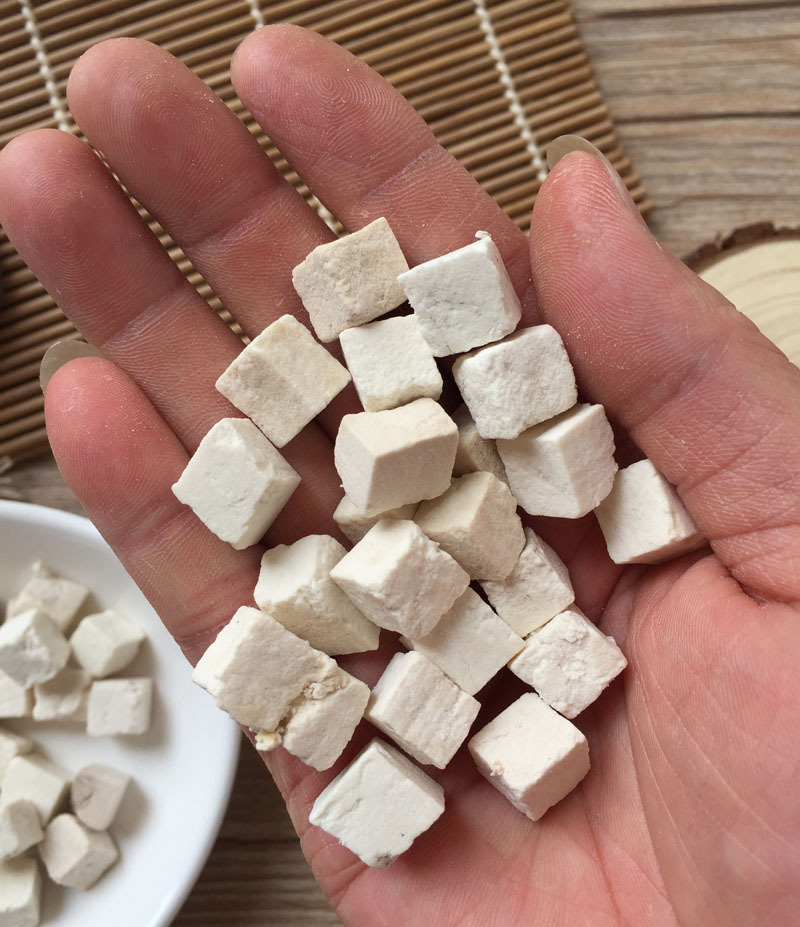 茯苓丁 中药 白茯苓 生熟全干无硫 烘焙 熟五谷杂粮烘焙原料 茯苓