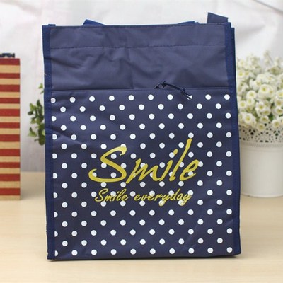 学生文具用品 boy简约图案牛津布手提袋 收纳袋 购物袋17049
