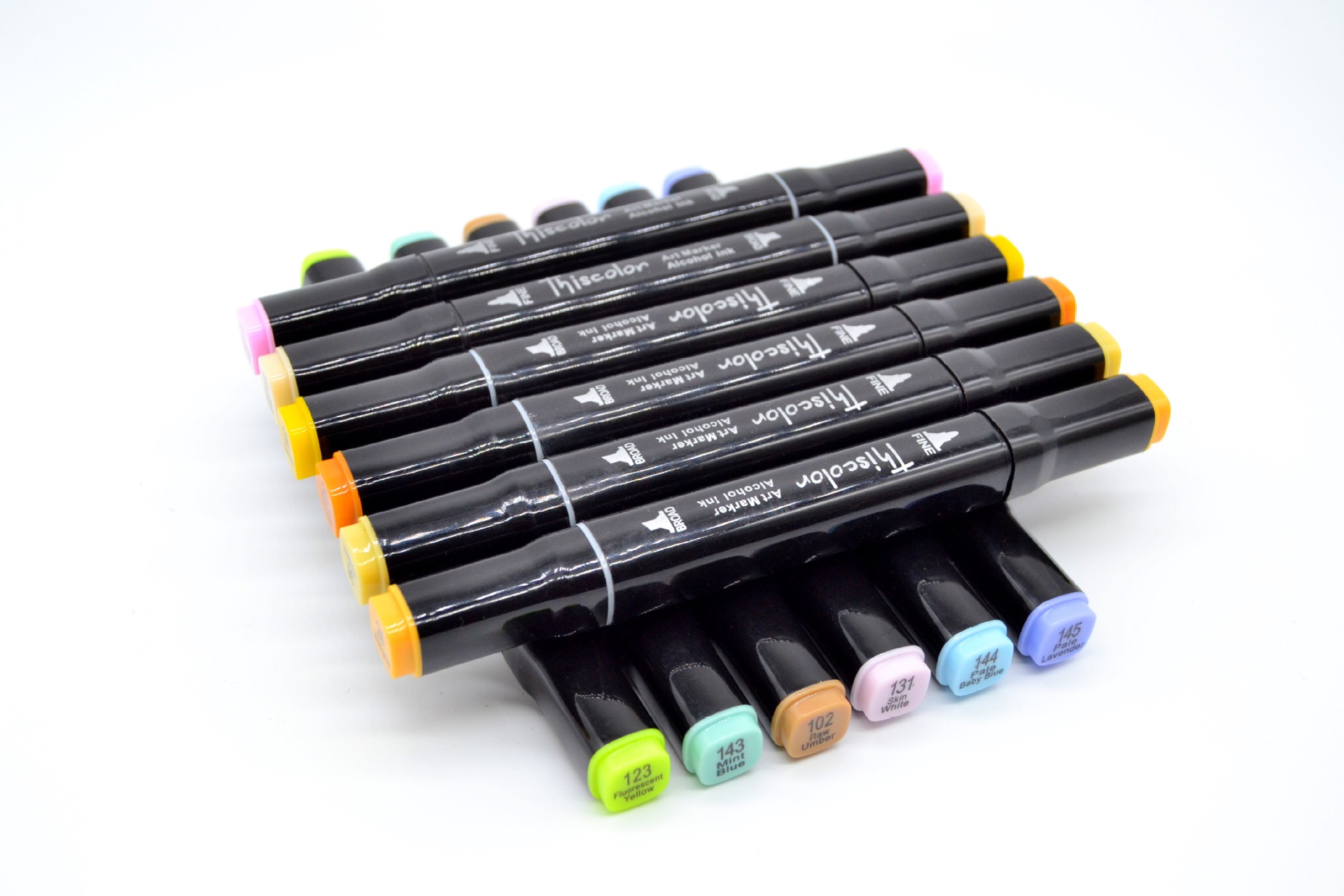 双头酒精油性马克笔12支盒装手绘建筑设计马克笔学生绘图记号笔